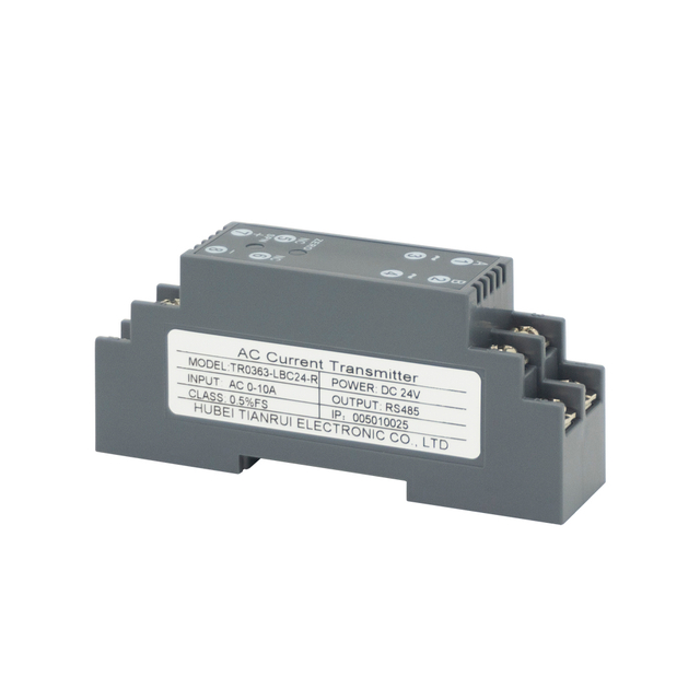 AC-Stromwandler TR0363-LBC24-R Stromsender Eingang AC 0-10A Ausgang RS485 Stromsensor 