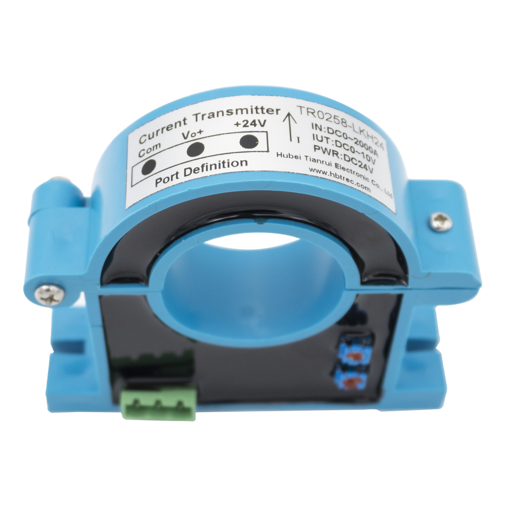 Stromwandler TR0258-LKH24 Split-Core-Leistungswandler DC 0–2000 A/DC 0–10 V