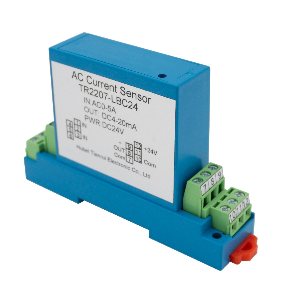 Stromwandler TR2207-LBC24 Wechselstromsender AC 0-5A/DC 4-20mA