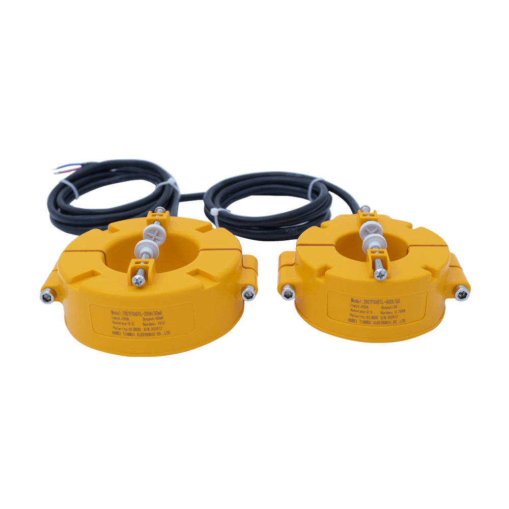 Split-Core-Stromwandler für den Außenbereich, wasserdicht, TRCTFS-Serie, CT-Schutzart IP66, IP67, IP68