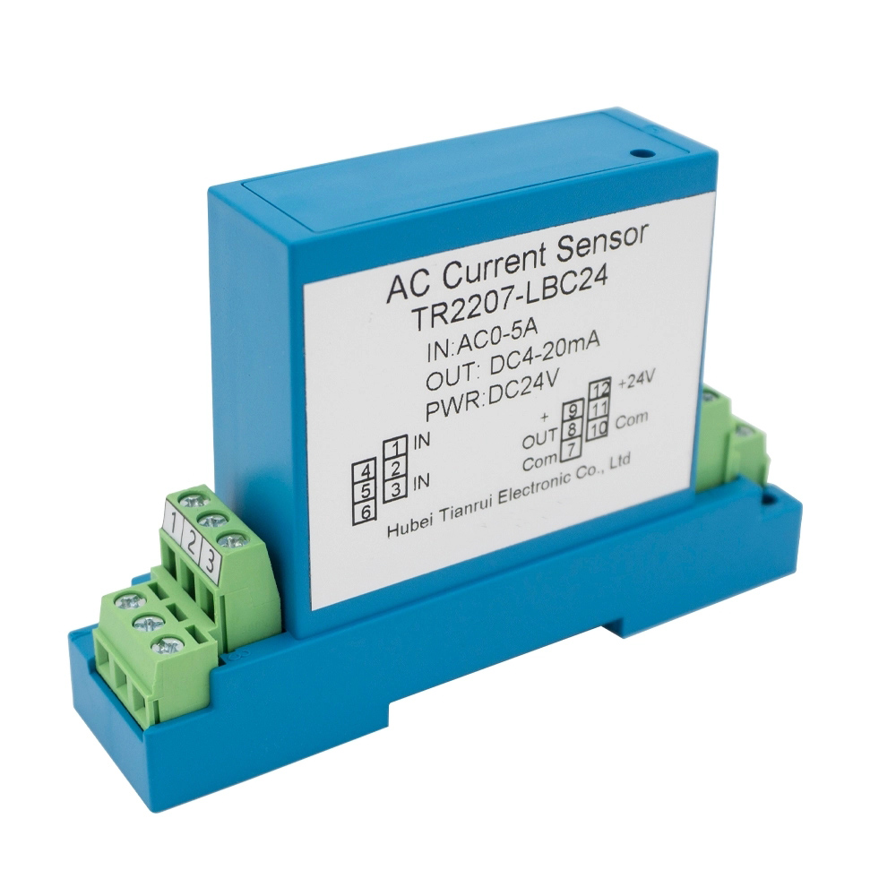 Stromwandler TR2207-LBC24 Wechselstromsender AC 0-5A/DC 4-20mA