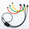 Flexible Rogowski-Spule vom Split-Typ mit schienenmontiertem 1A-Integrator 