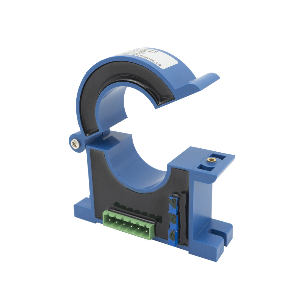 Split-Core-AC-Stromwandler TR0358-LBC24-R Stromsender Eingang AC 0–1000 A Ausgang RS485 Apertur 38 mm Stromsensor 